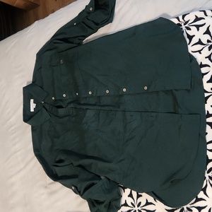 Womans small Calvin Klein button collared shirt